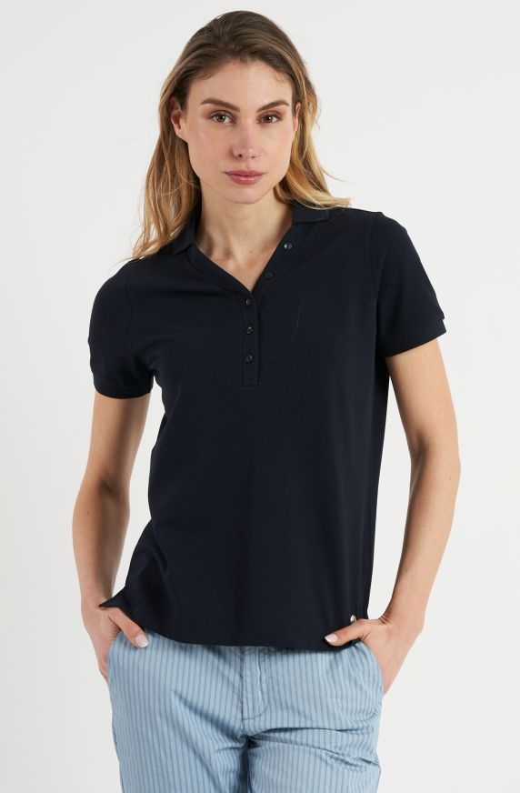 Women's Cotton Piqué Polo Shirt