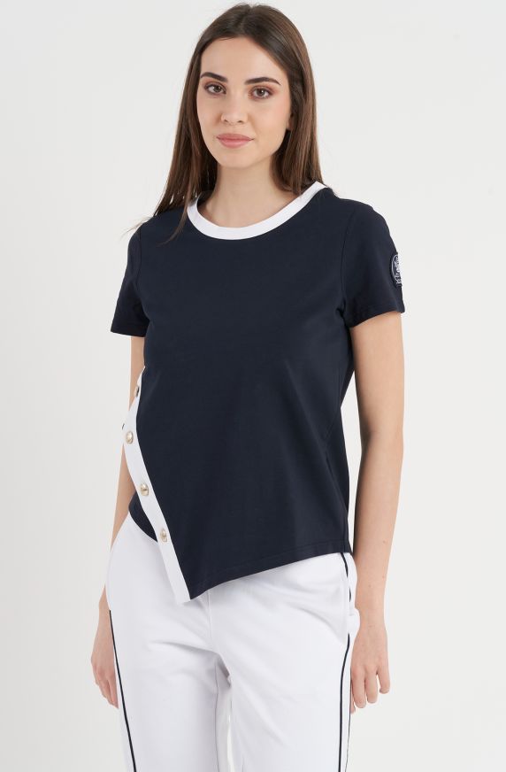 T-shirt donna in cotone jersey