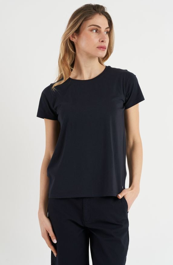 T-shirt donna in cotone jersey