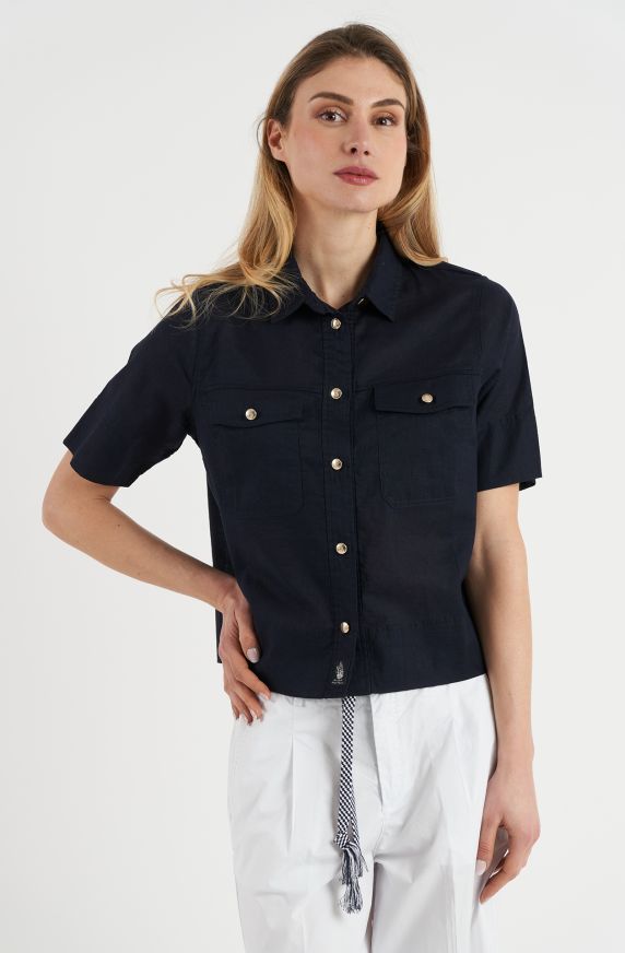 Women's Amerigo Vespucci Linen Shirt