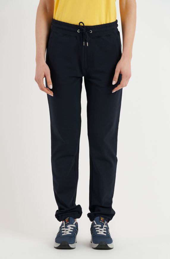 Jogger donna in misto cotone
