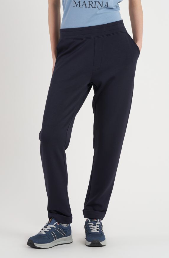 Jogger donna in misto cotone