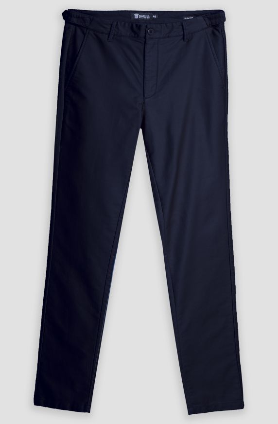 Pantalone chino uomo lavorazione a spina di pesce