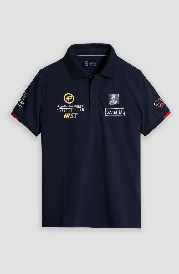 Polo manica corta uomo Sailing Team High performance