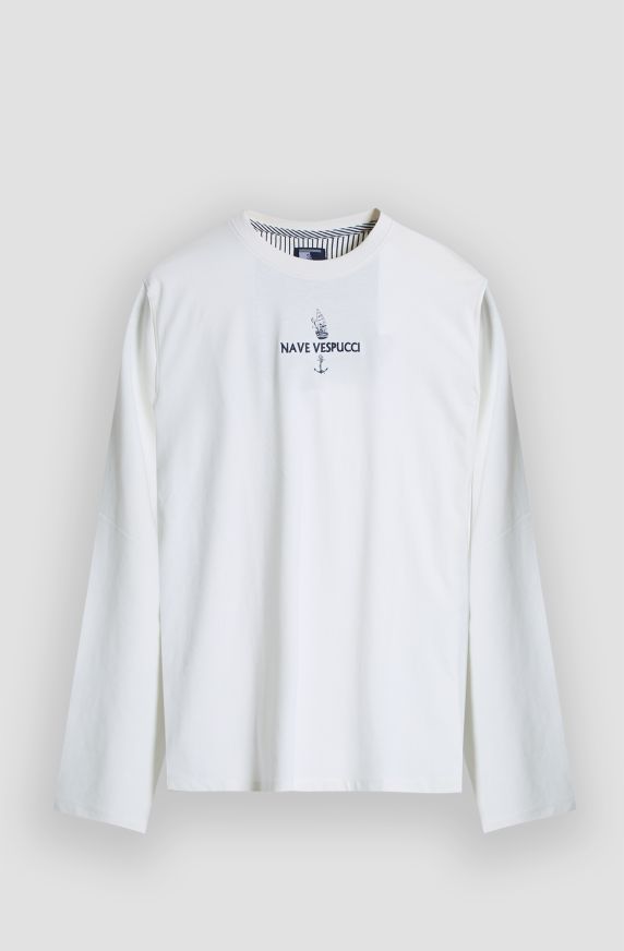 T-shirt manica lunga uomo Amerigo Vespucci