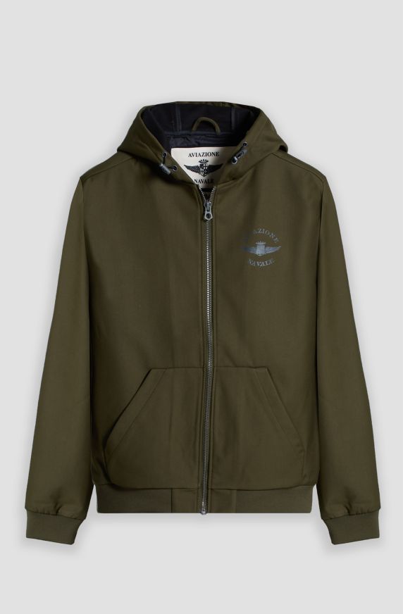 Aviazione Navale men's jacket with fixed hood