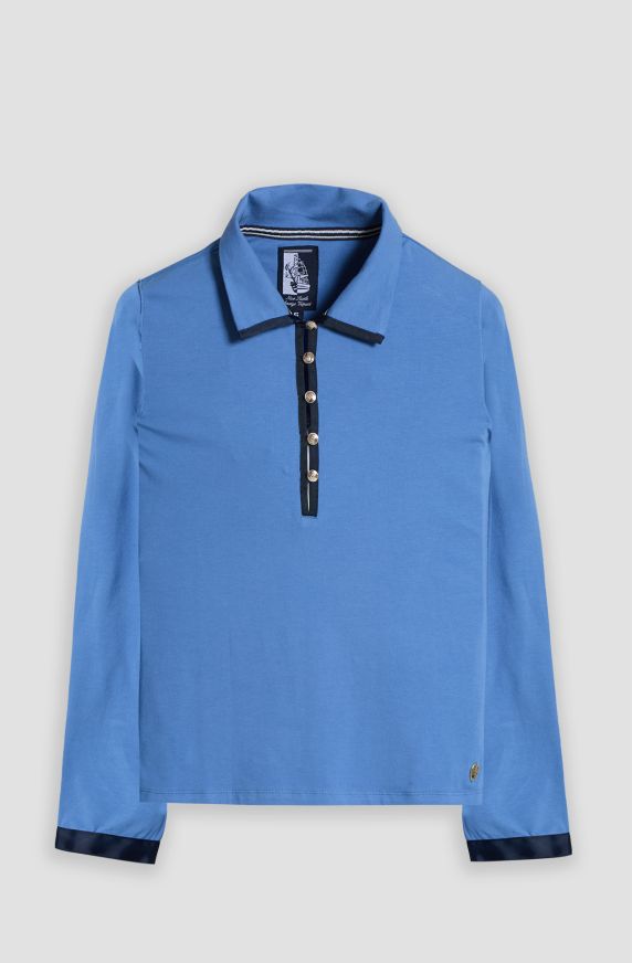 Polo a cinque bottoni donna Amerigo Vespucci