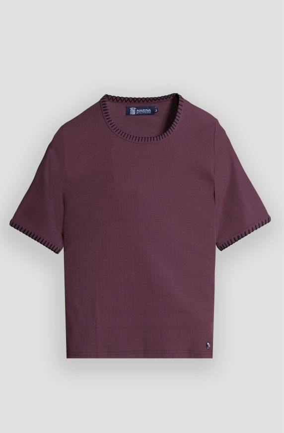 T-shirt donna manica tre/quarti