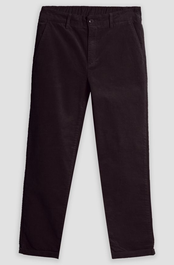 Pantalone donna in velluto