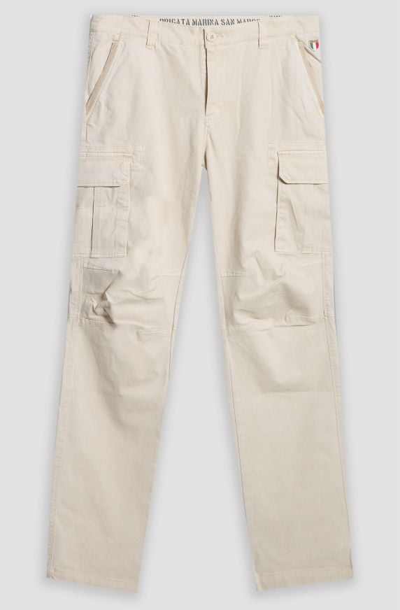 Pantalone cargo uomo Brigata Marina San Marco in cotone