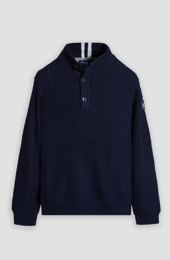 Amerigo Vespucci men's turtleneck sweater in warm cotton
