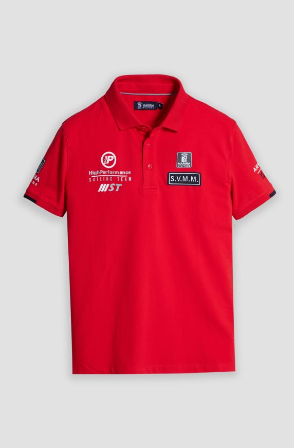 Polo manica corta uomo Sailing Team High performance