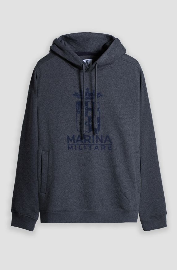 Men's hooded pullover sweatshirt