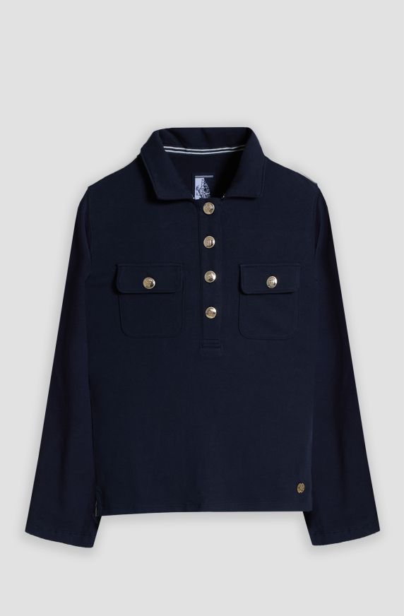 Polo donna Amerigo Vespucci a quattro bottoni