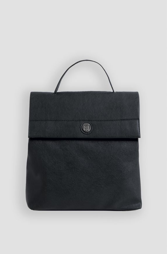 Women's faux leather backpack