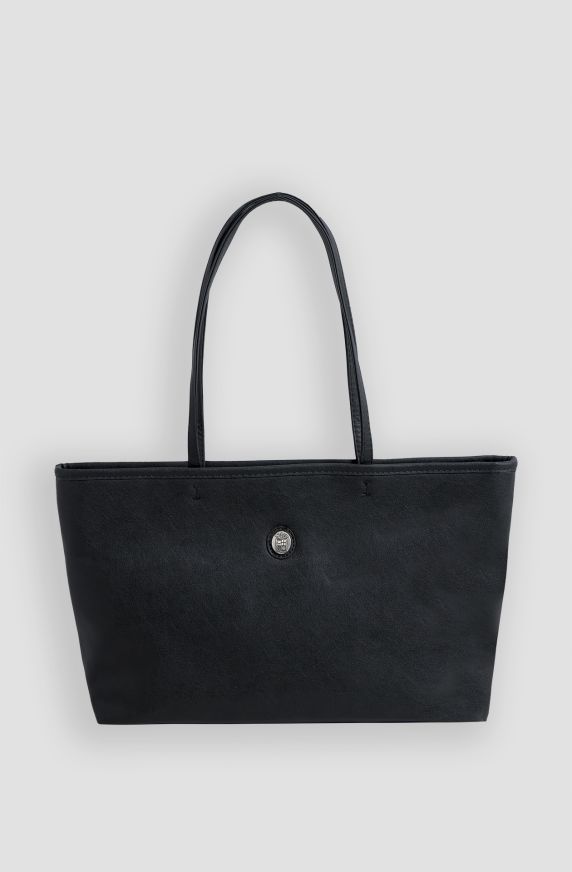 Women's faux leather shoulder bag