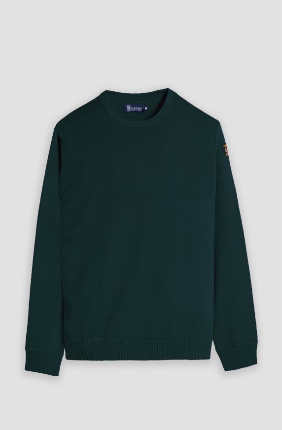 Maglia girocollo uomo Essential in caldo cotone
