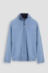 Maglia da uomo in misto lana full zip
