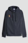Men's full-zip hooded sweatshirt