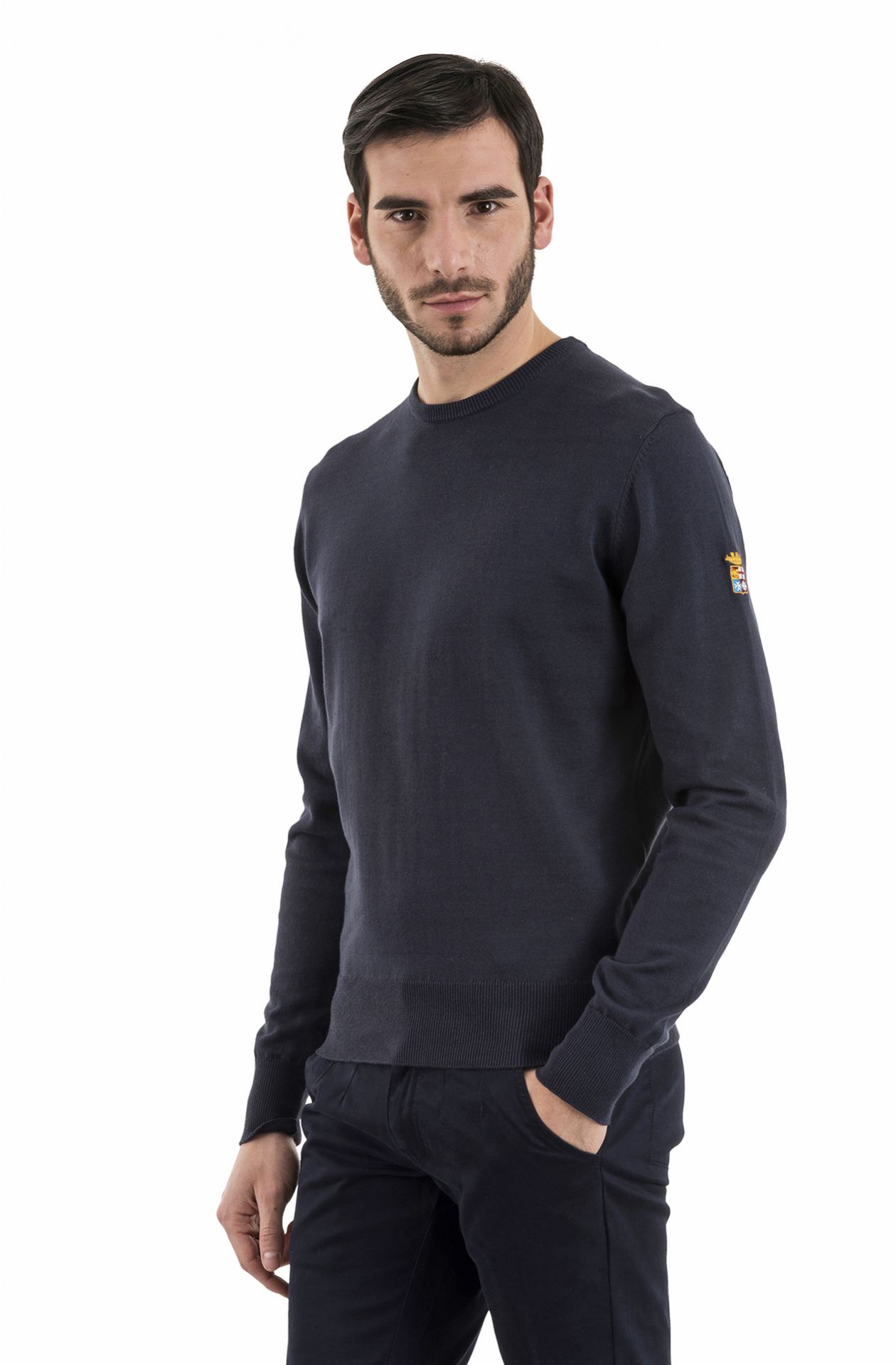 COTTON CREW NECK JERSEY