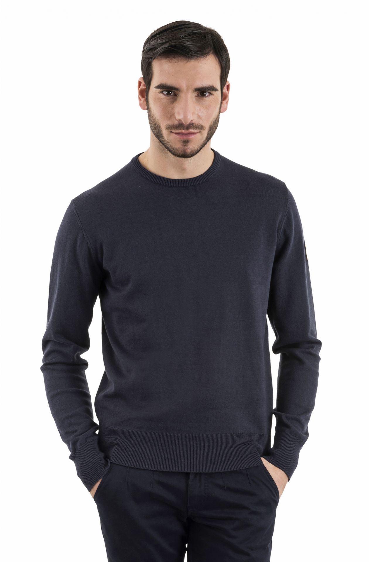 COTTON CREW NECK JERSEY