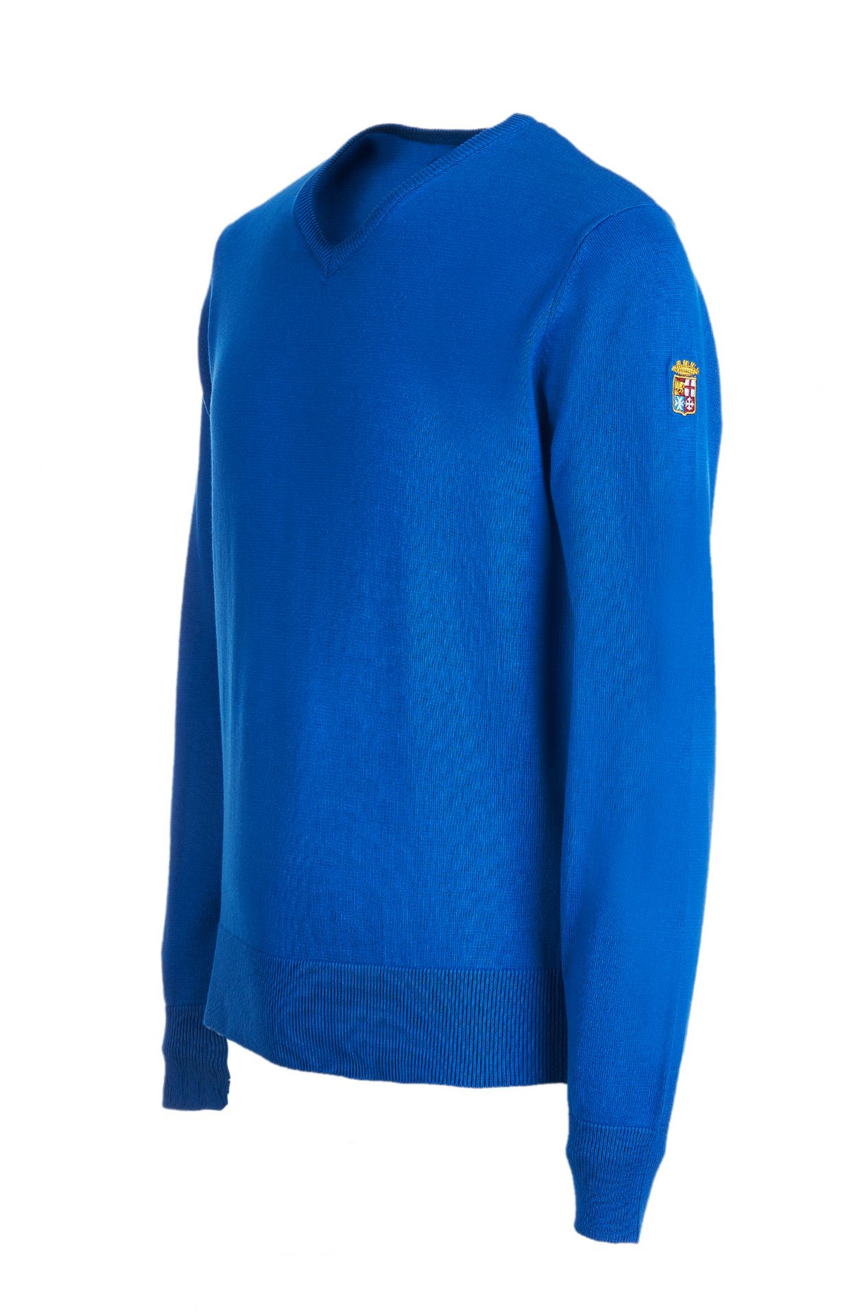 V-NECK COTTON JERSEY