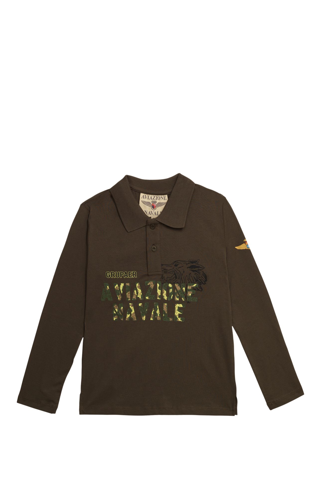 BOYS LONG SLEEVE POLO