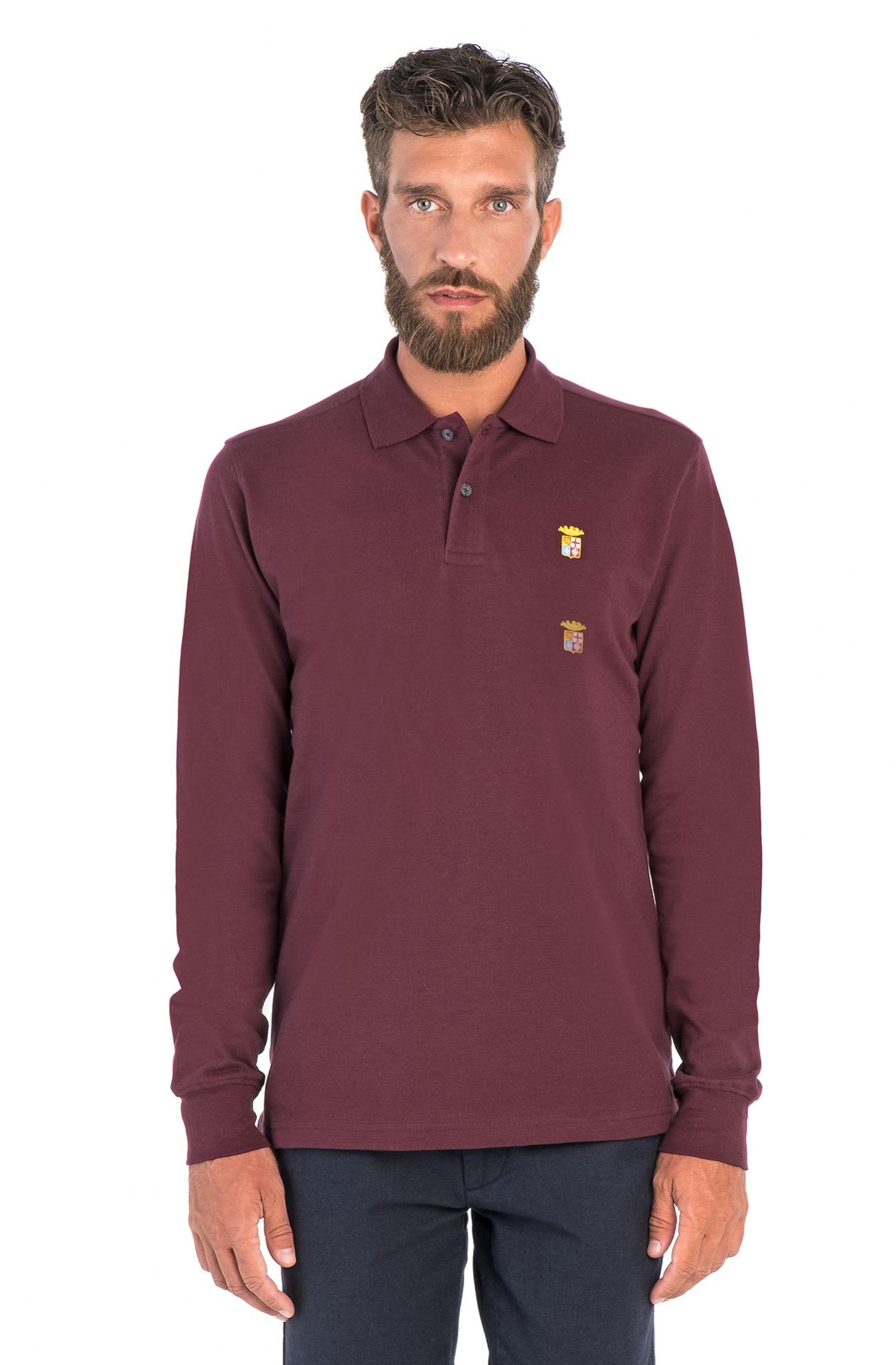 POLO BASIC MANICA LUNGA