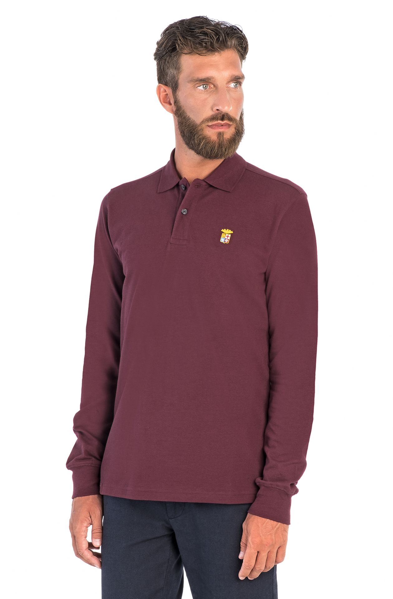 POLO BASIC MANICA LUNGA