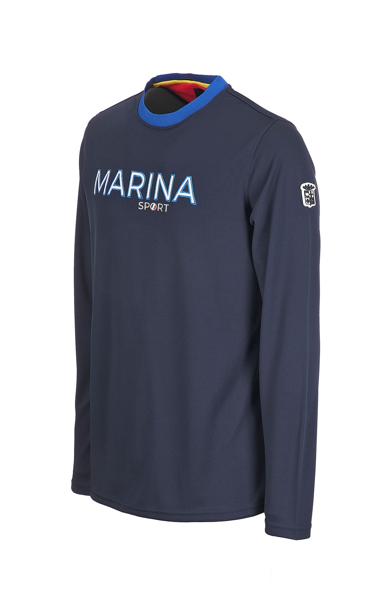 CAMISETA DEPORTIVA DE LA MARINA DE MANGA CORTA