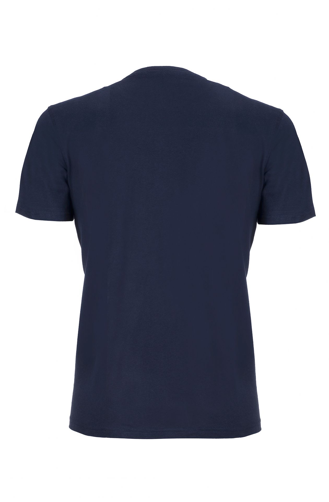 DREI T-SHIRTS RUNDHALSAUSSCHNITT HALBARM EINFARBIG