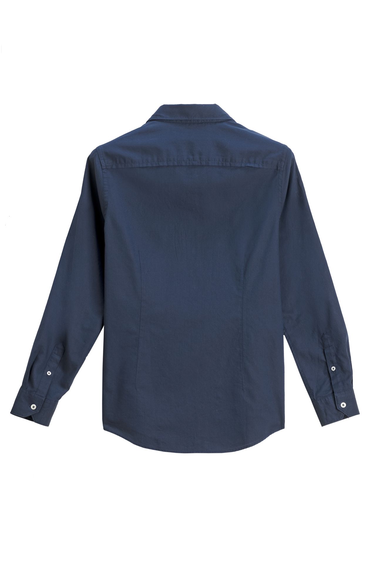 PURE COTTON LONG-SLEEVED SHIRT