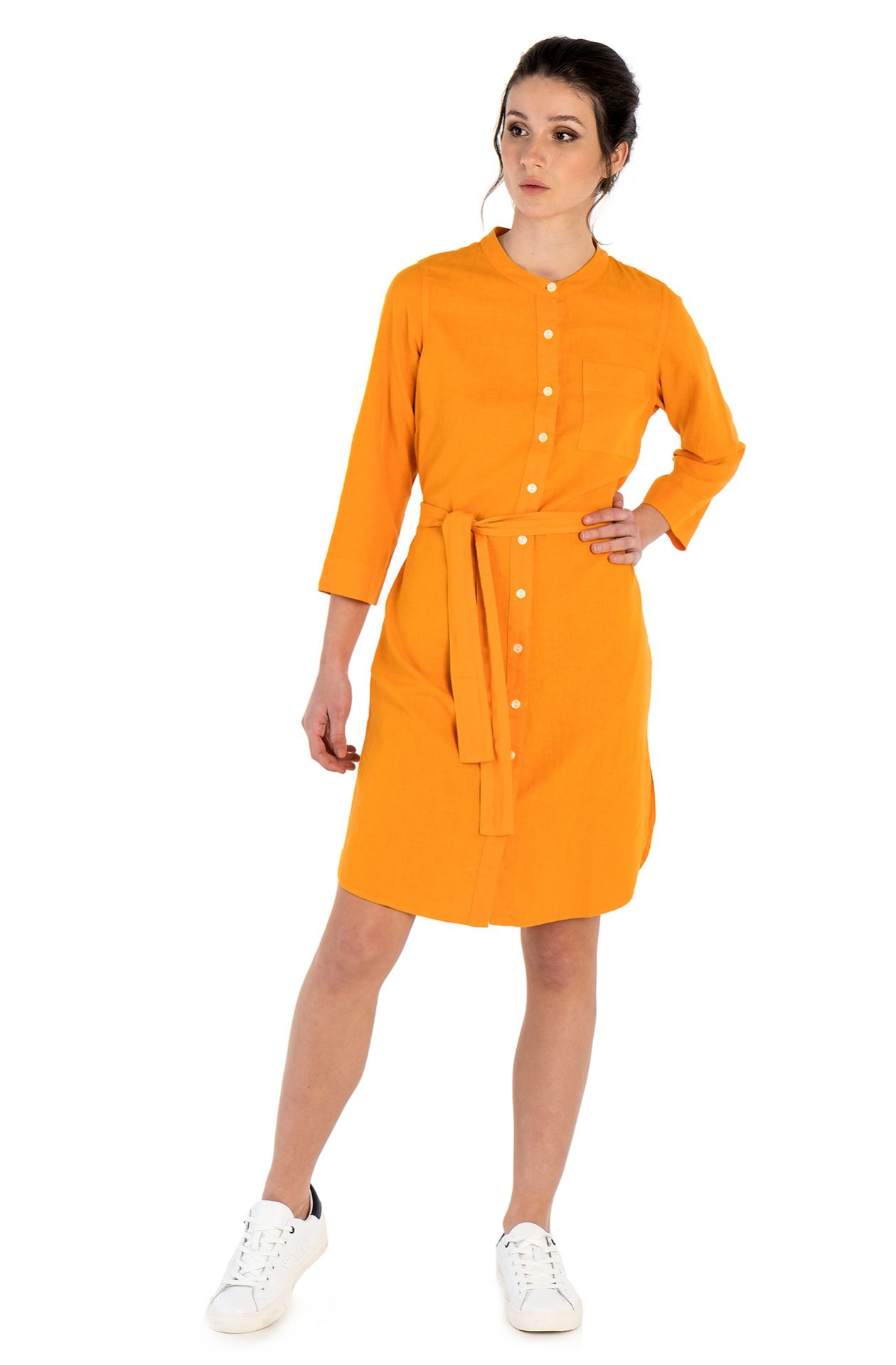 LINEN DRESS