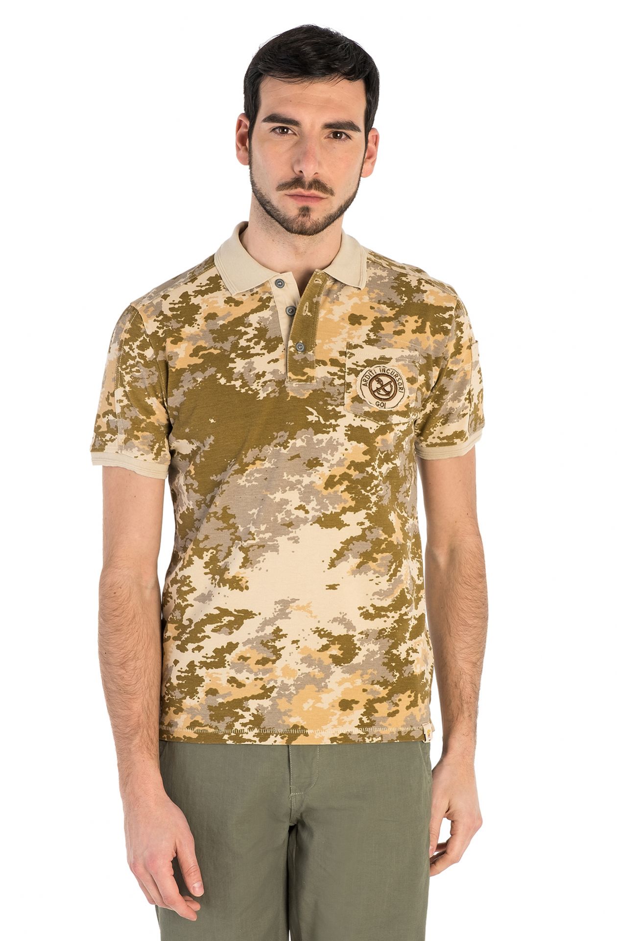 Polo mimetica mezza manica G.O.I.