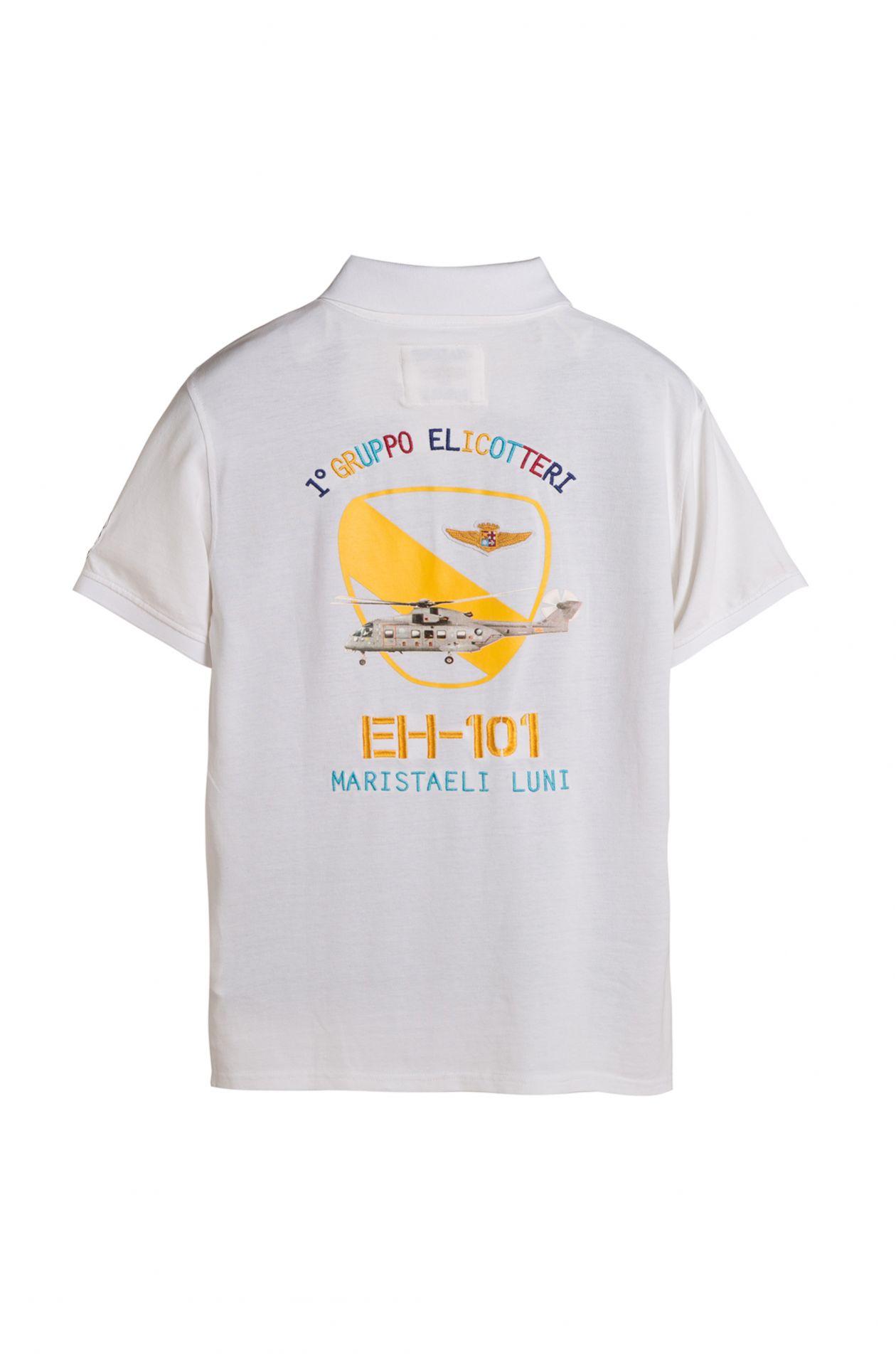 CAMISA TIPO POLO DE MANGA MEDIA EN ALGODÓN