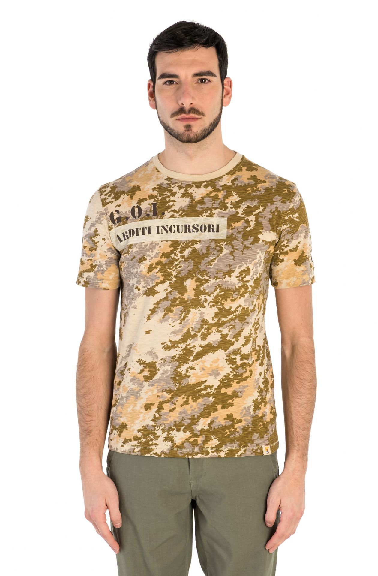 CAMOUFLAGE HALF SLEEVE T-SHIRT