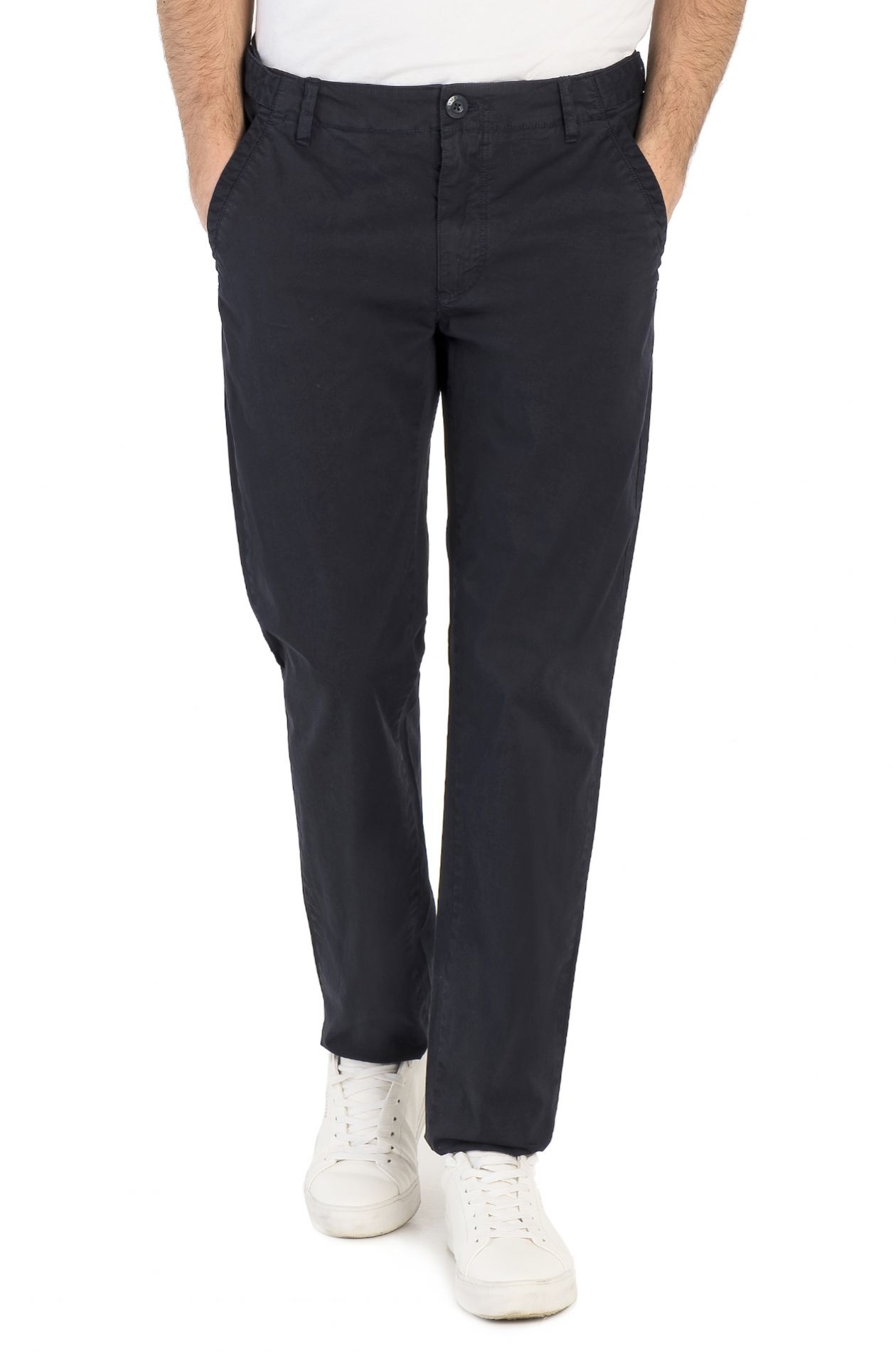REGULAR FIT CHINO TROUSERS