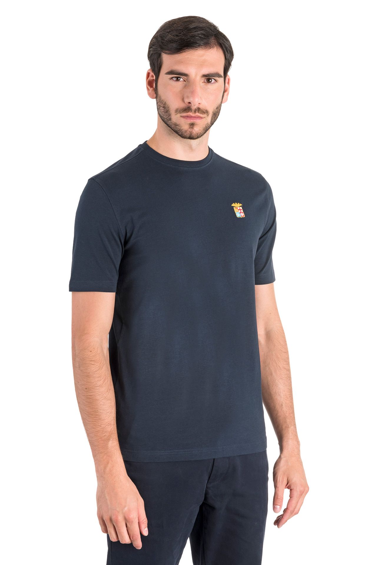 BASIC KURZARM T-SHIRT MIT RUNDHALSAUSSCHNITT