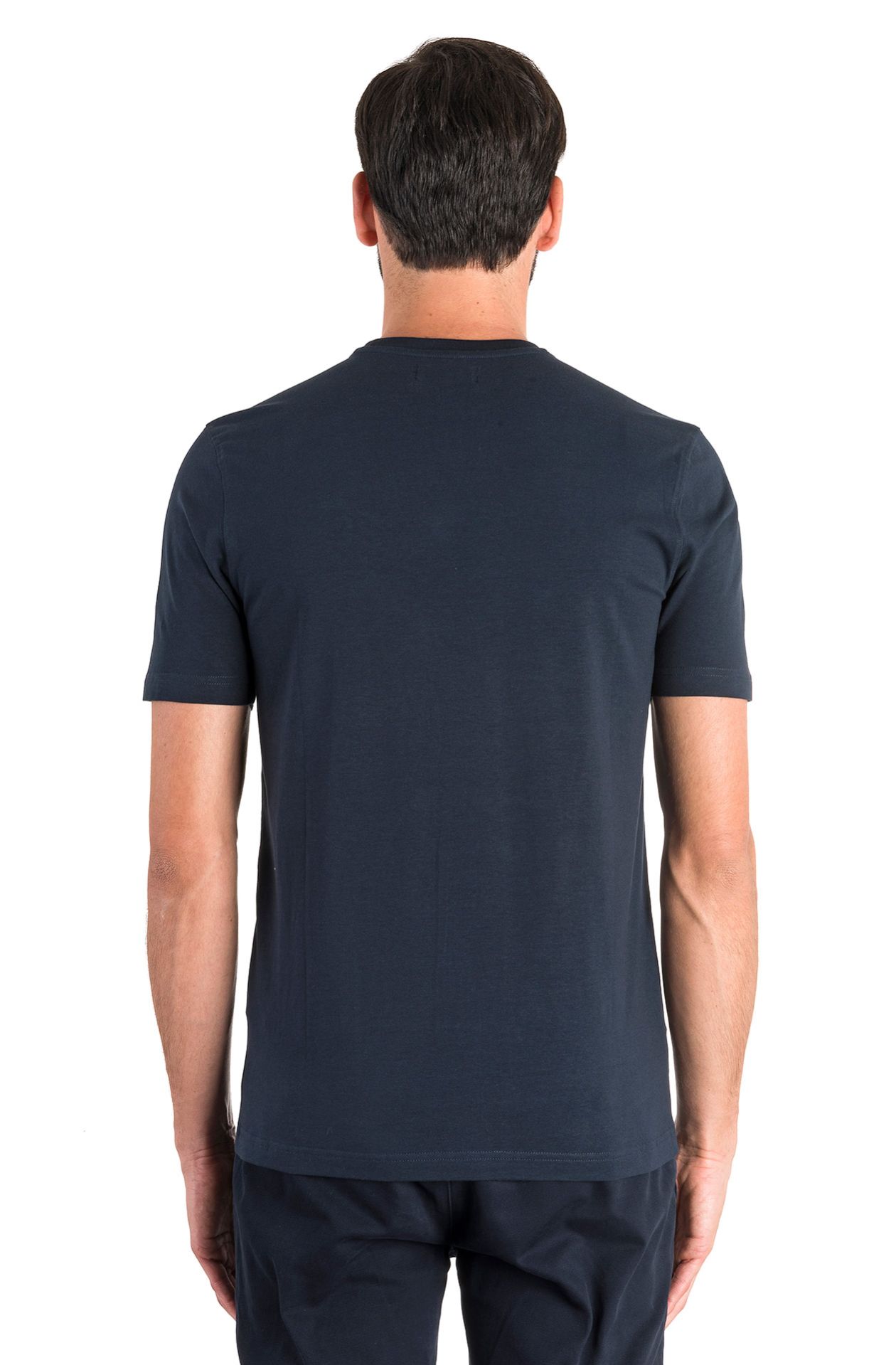 BASIC SHORT-SLEEVED ROUND-NECK T-SHIRT