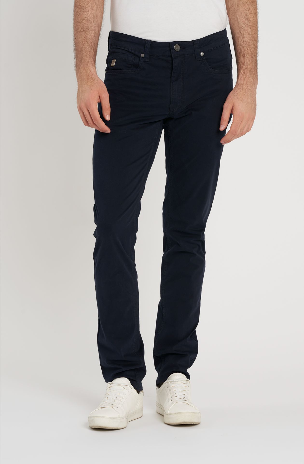 Men's five-pocket cotton trousers