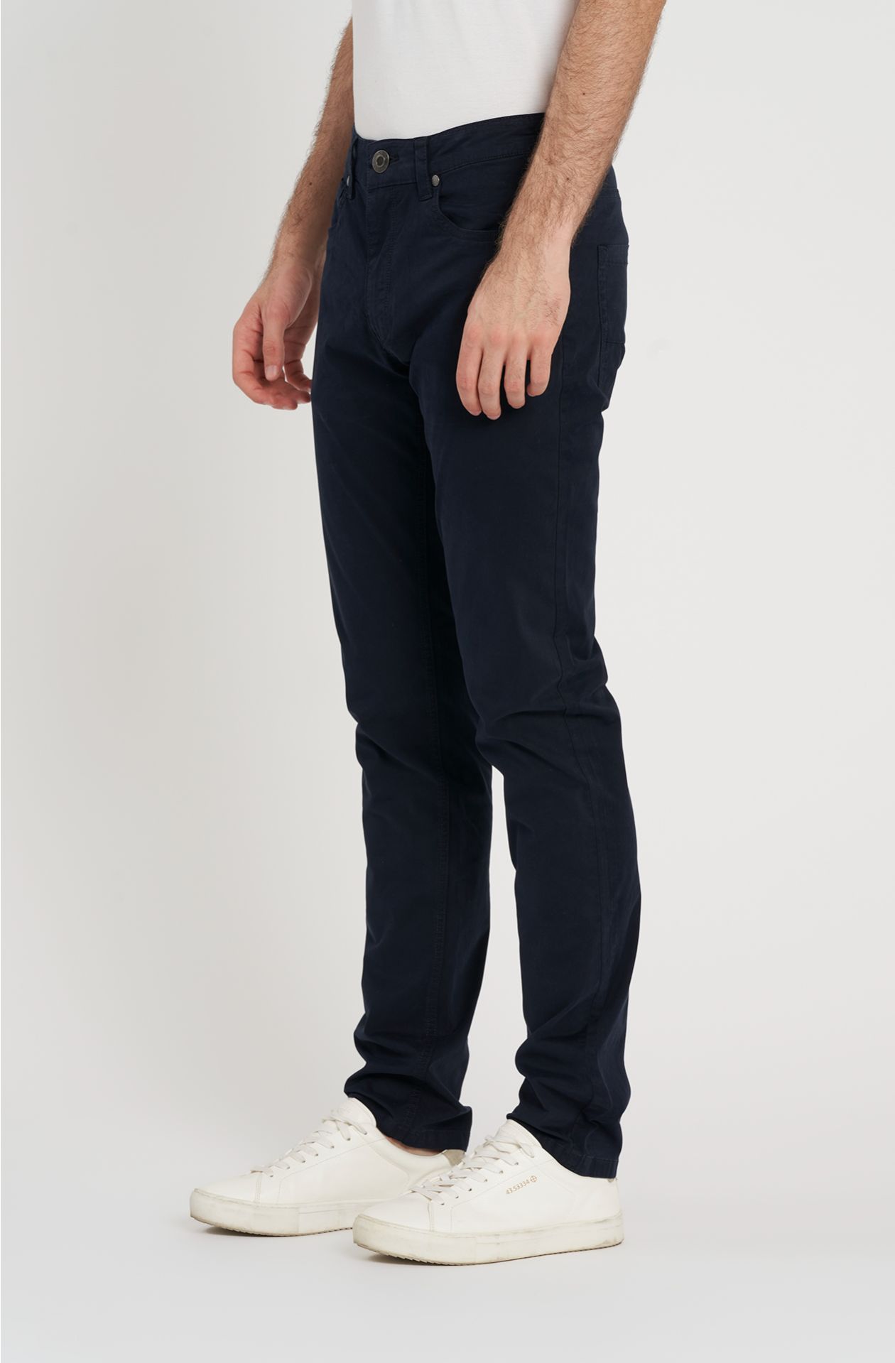 Men's five-pocket cotton trousers