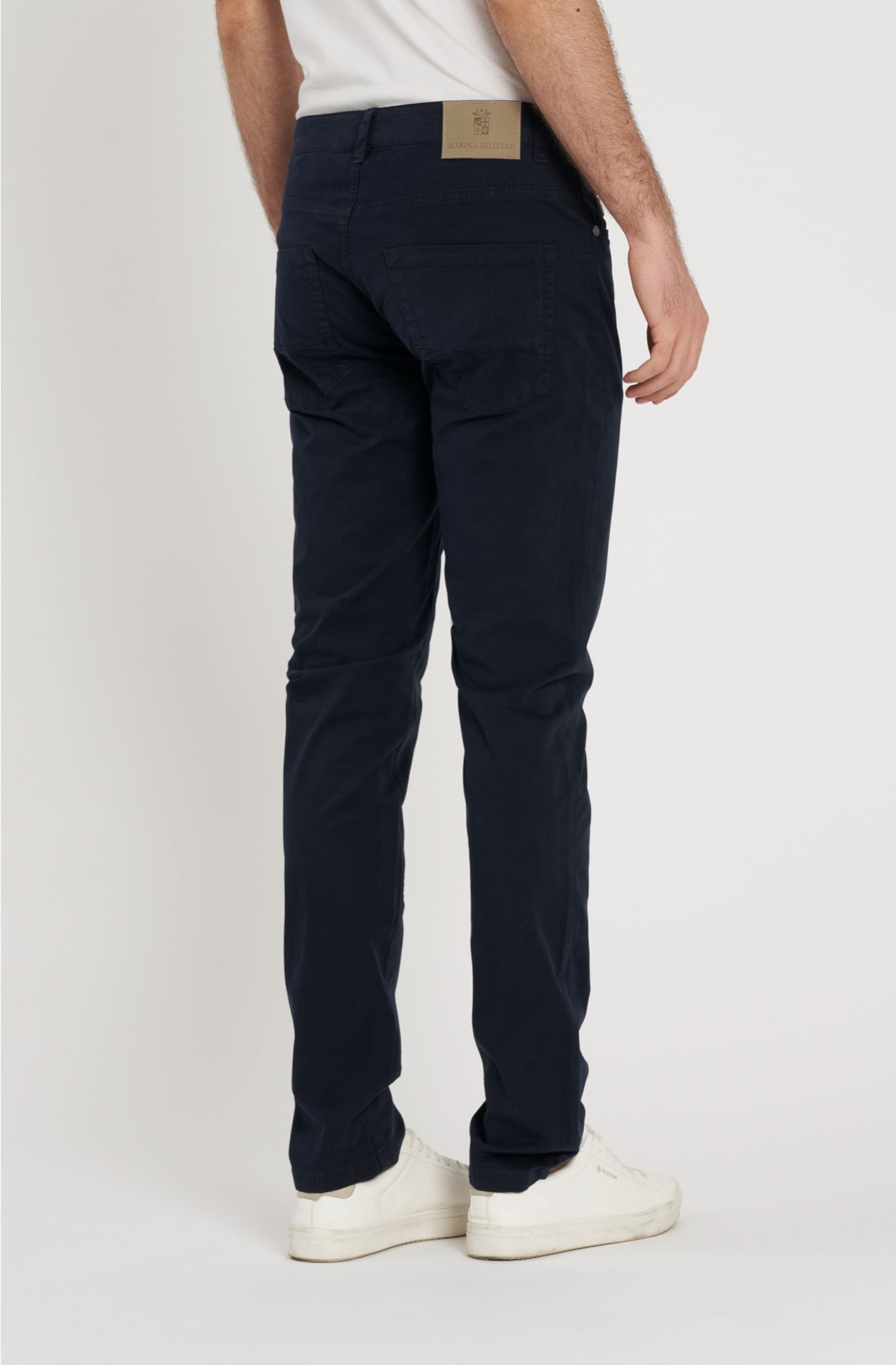 Men's five-pocket cotton trousers