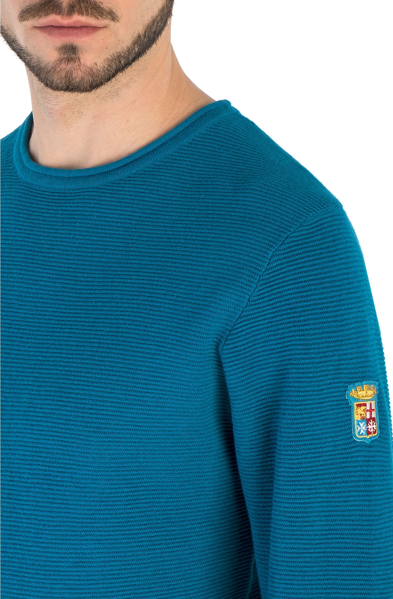 Maglia in puro cotone ottoman