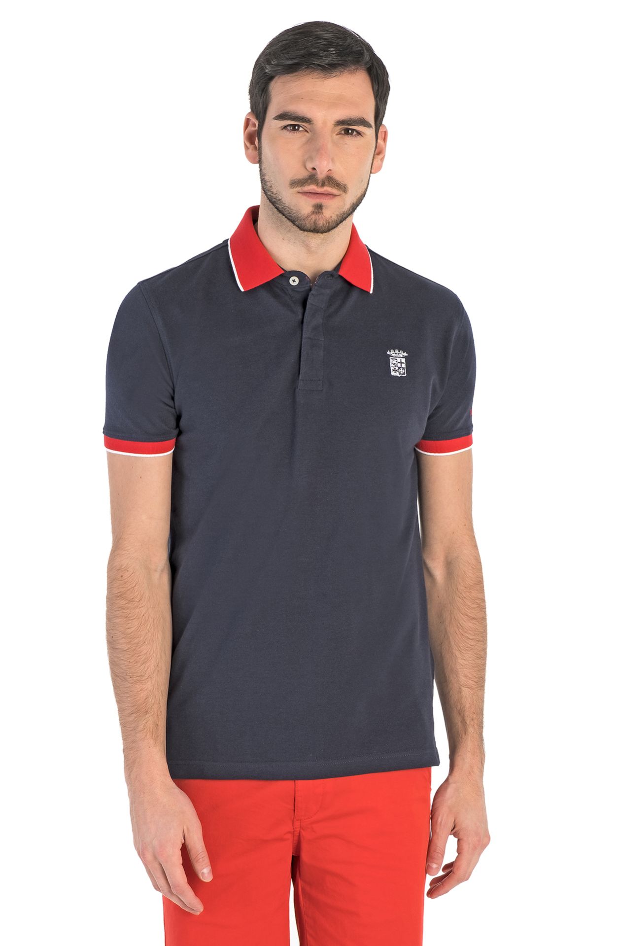 PIQUÉ HALF SLEEVED POLO SHIRT