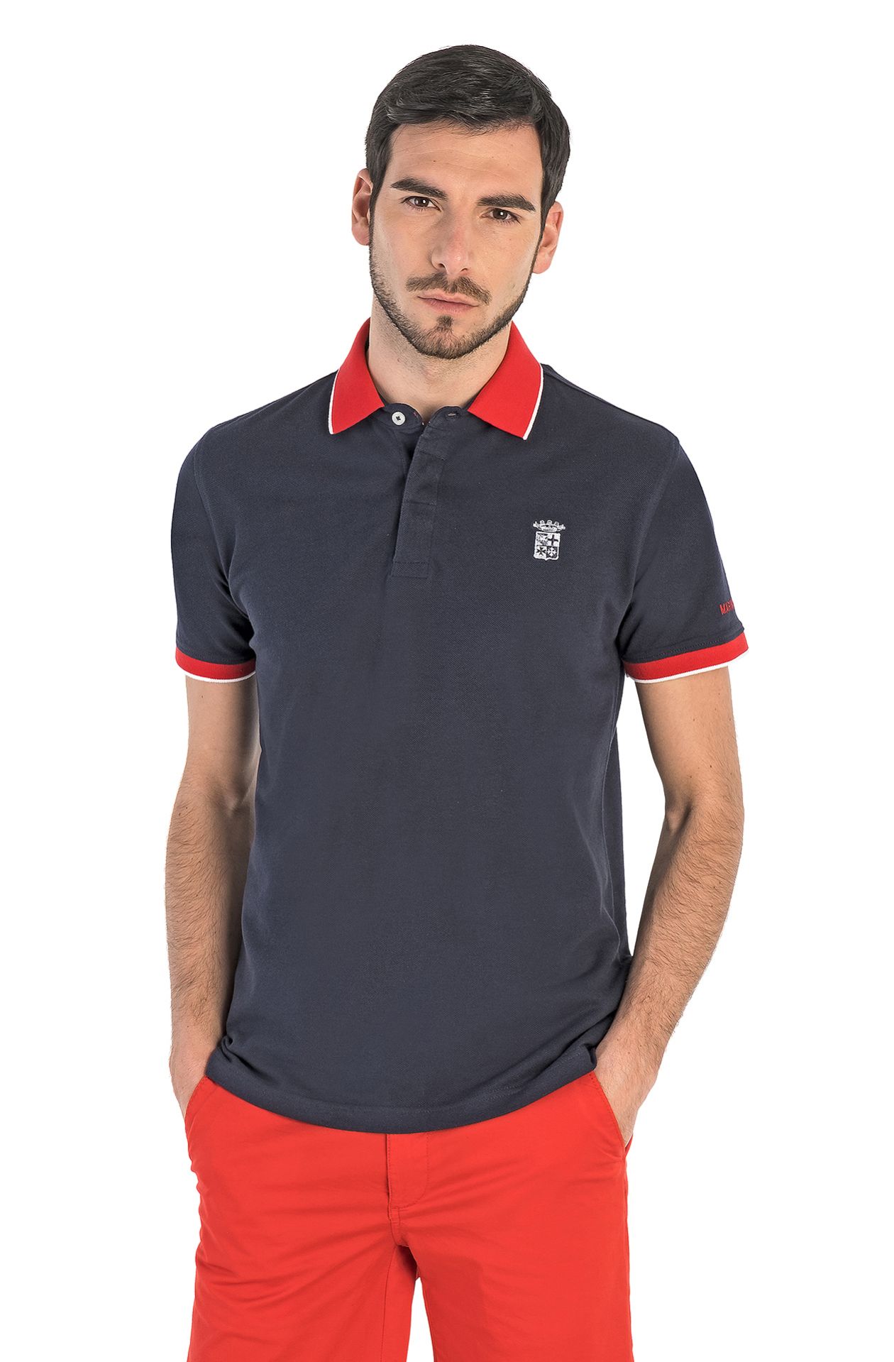 PIQUÉ HALF SLEEVED POLO SHIRT