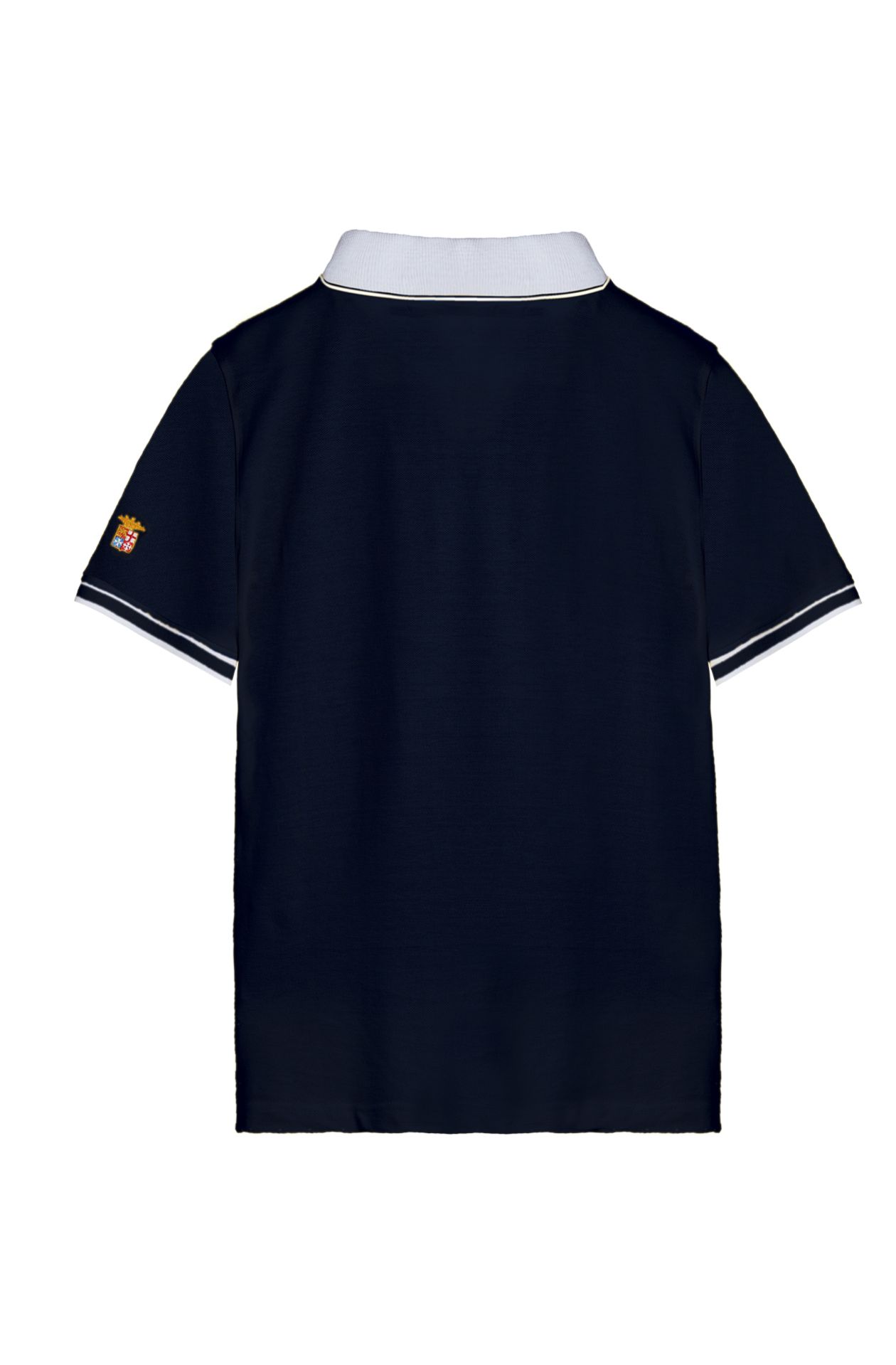 HALBARM-POLOSHIRT IN PIQUÉ