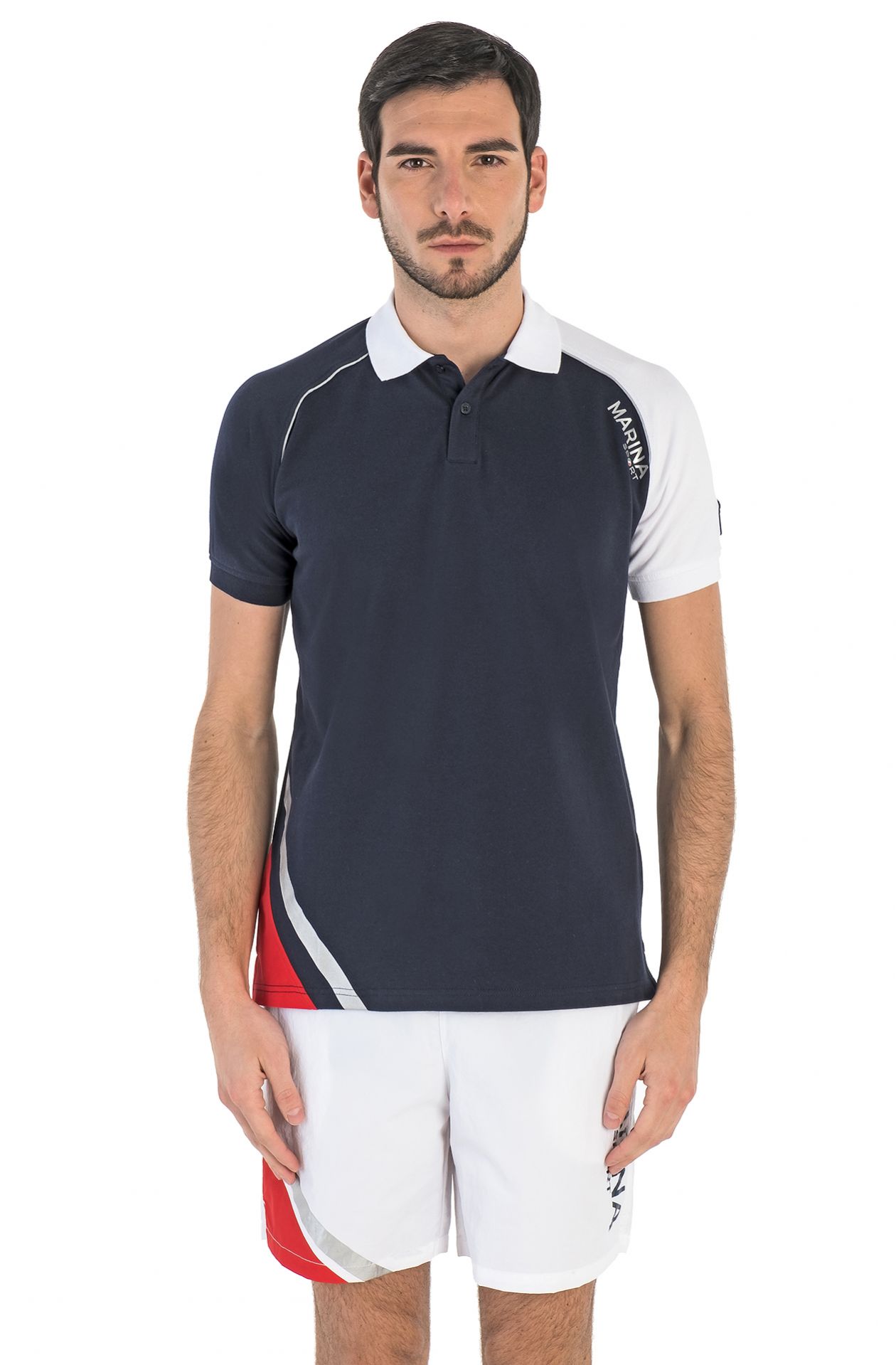 Polo manica corta Marina sport