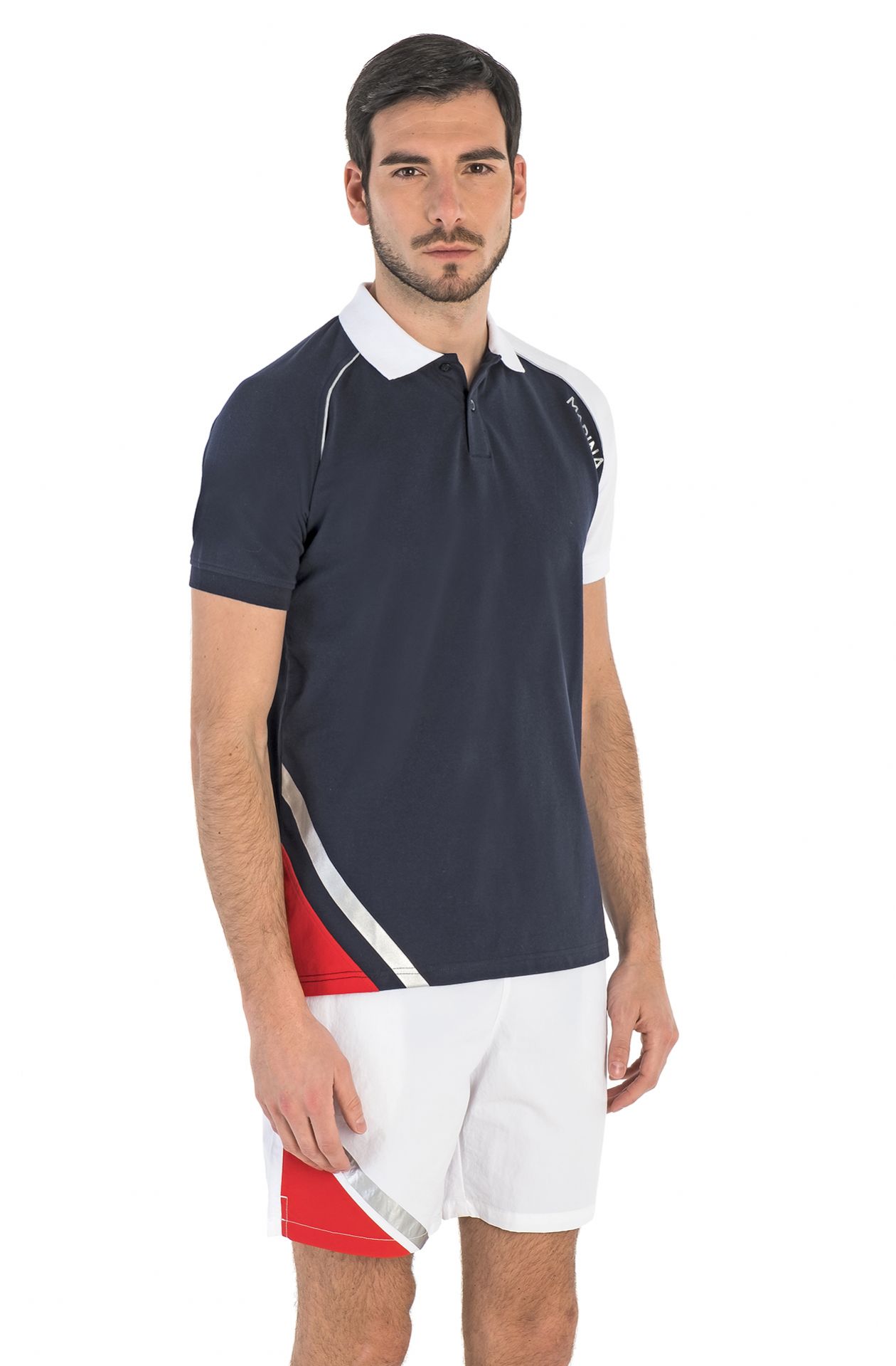 Polo manica corta Marina sport