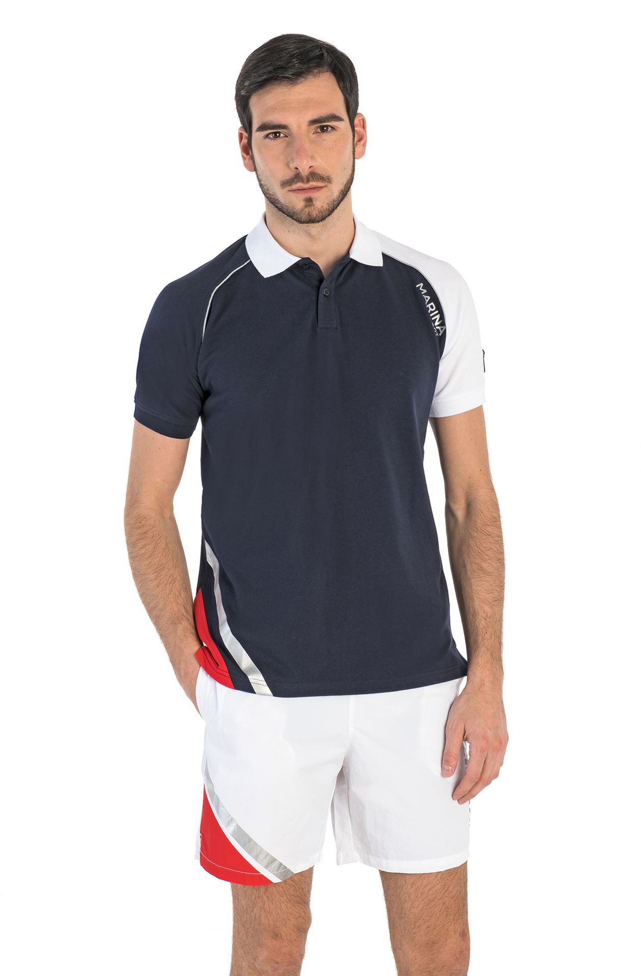 Polo manica corta Marina sport