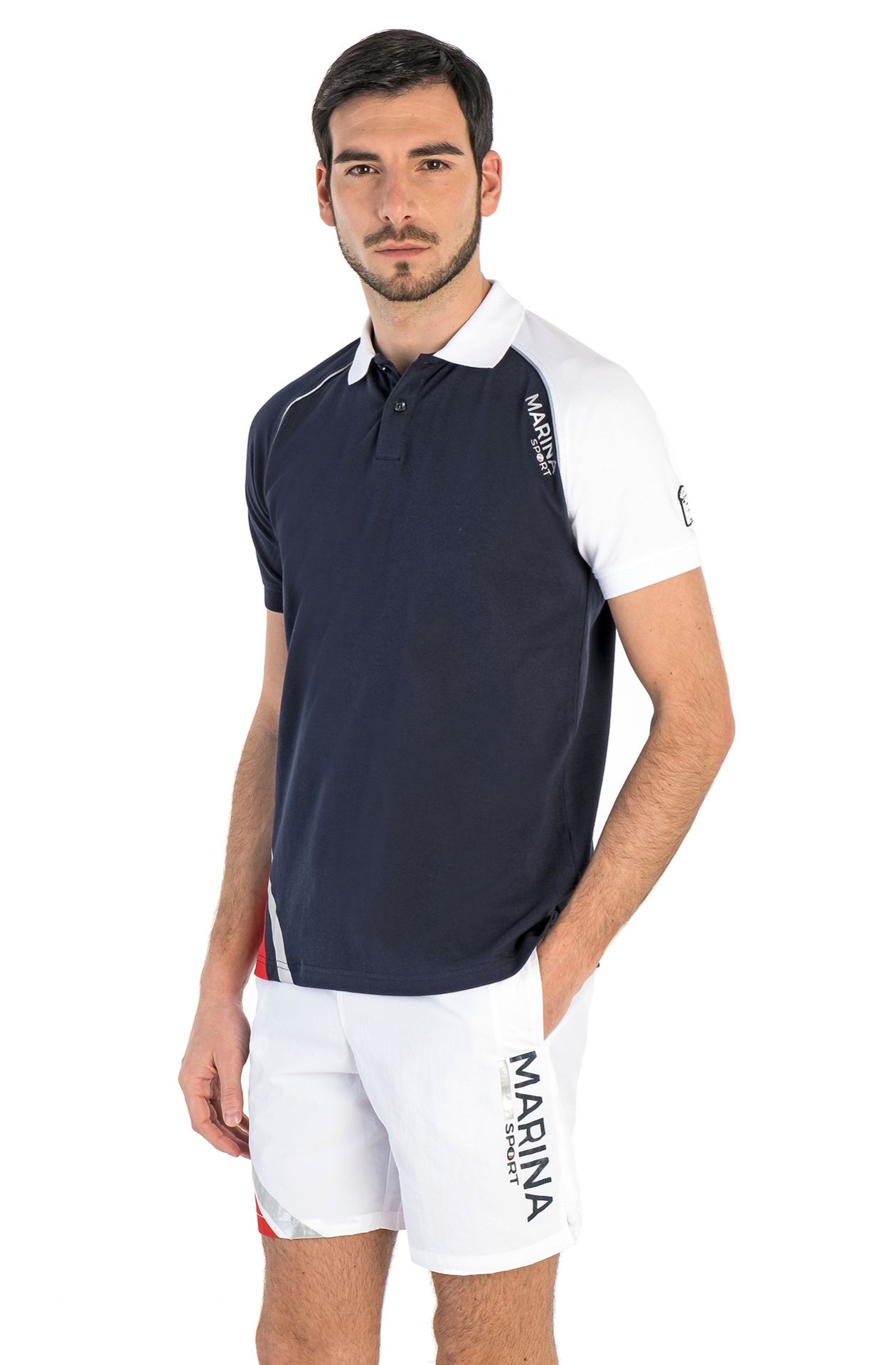 Polo manica corta Marina sport